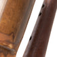 Halsstück eines Holz-Saxophons in Nahaufnahme